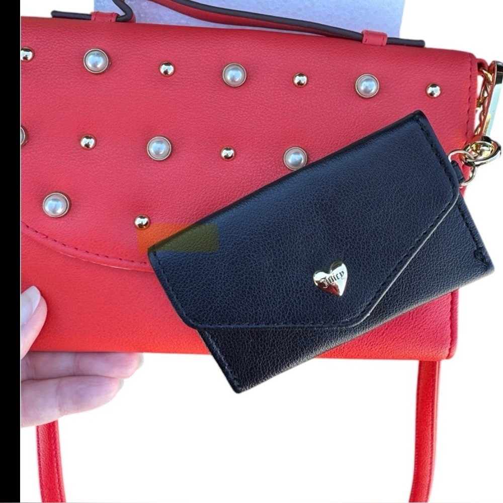 Juicy Couture strappy wallet; new with tags